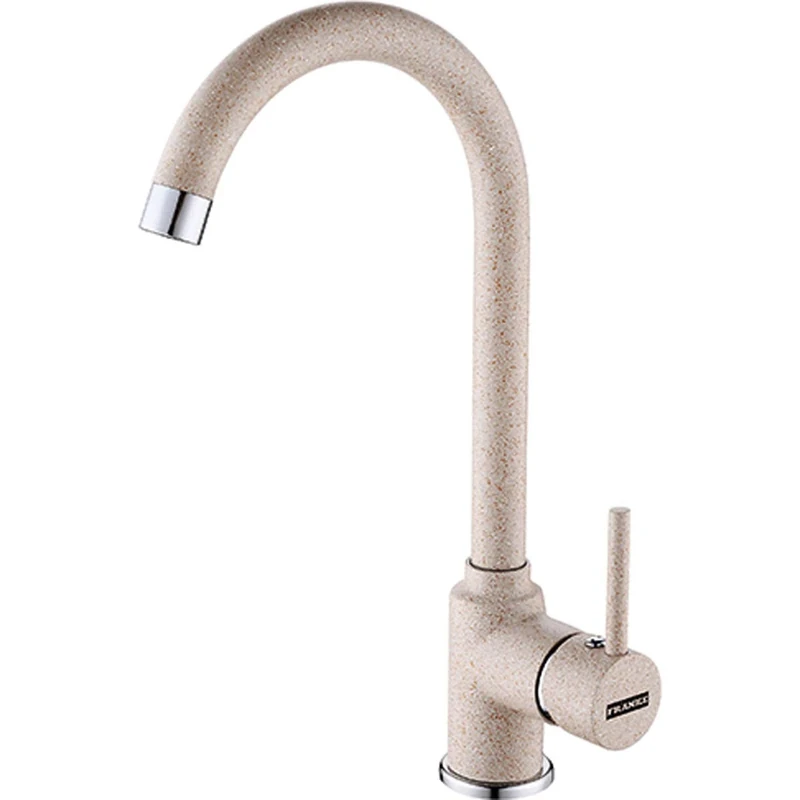 FRANKE High Pressure Kitchen tap with Fixed spout Made of Fragranite Pola-Beige 115.0298.095, mit festem