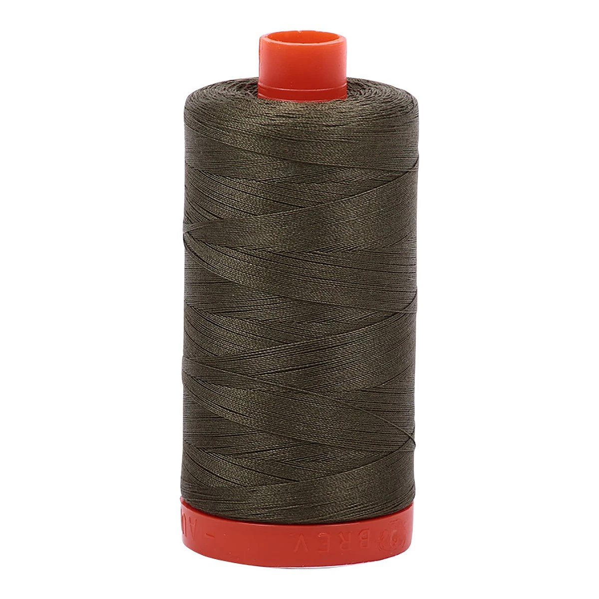 Aurifil Mako Cotton Thread Solid 50wt 1422yds Army Green