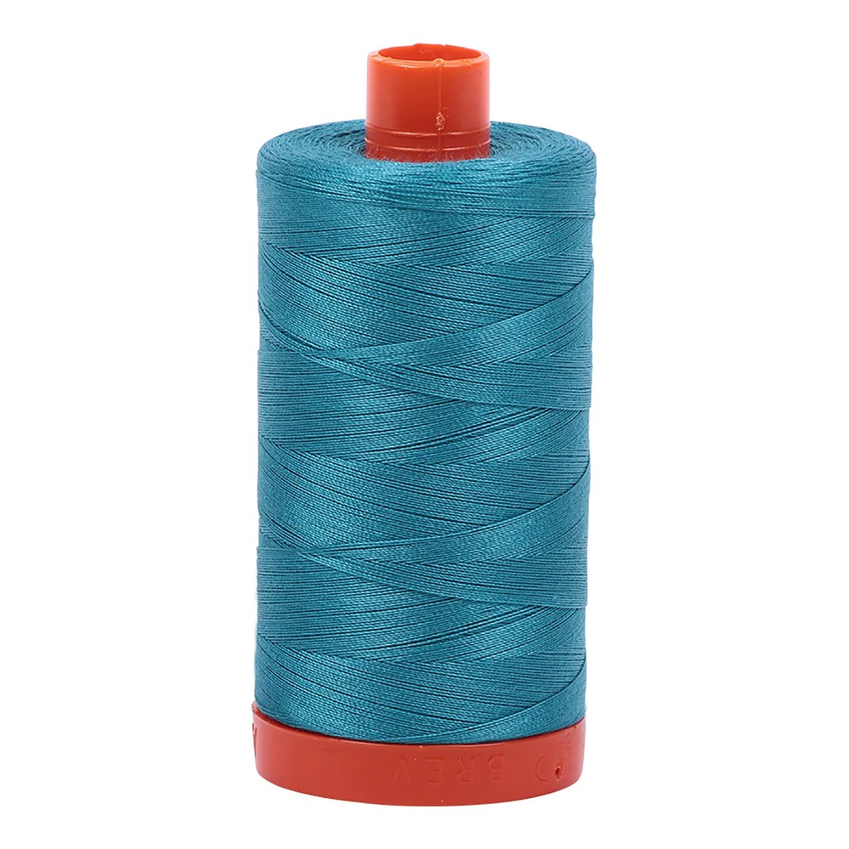 Aurifil A1050-4182 Mako Cotton Thread Solid 50wt 1422yds,Dark Turquoise