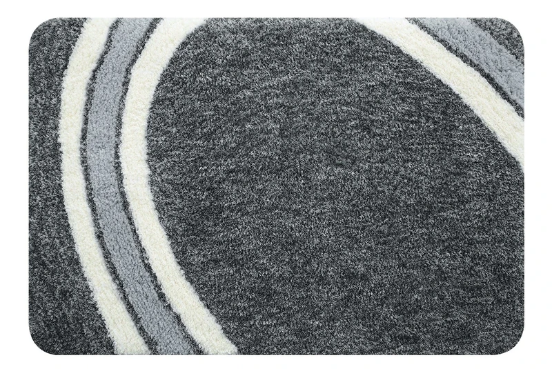 Spirella Curve, Grey 1018783 Bath Mat 150 x 80 x 30 cm
