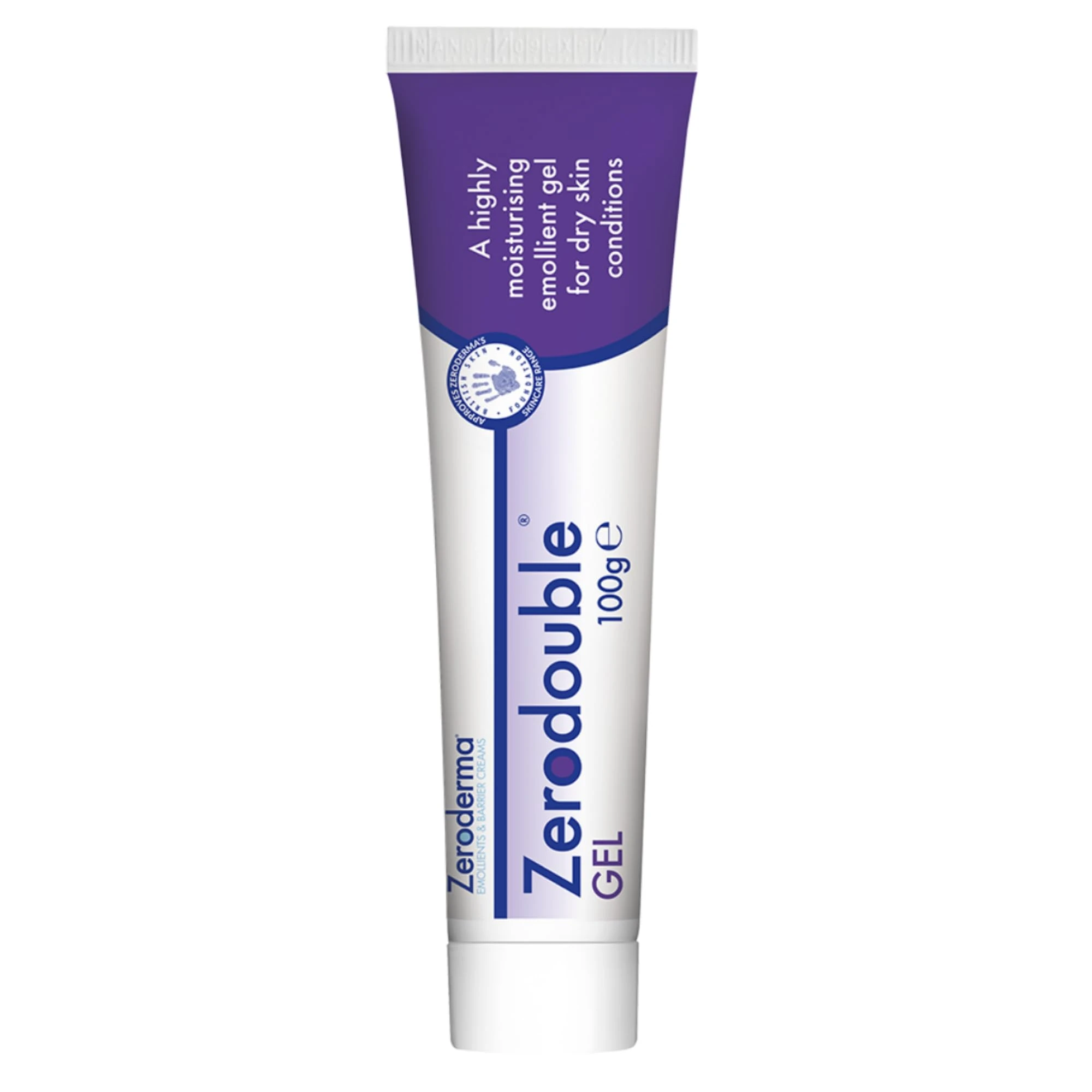 Zeroderma Zerodouble Gel, 2-in-1 Moisturiser & Soap Substitute, Highly Moisturising Gel for Dry Skin Conditions such as Eczema, Psoriasis & other Dry Skin Conditions. 100g