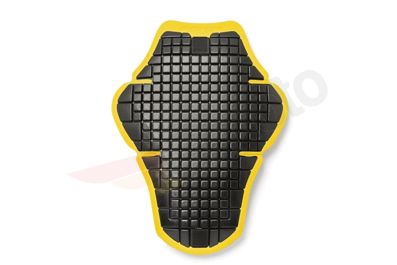 SPIDI, WARRIOR L2 Motorcycle Back Protector, Comfortable and Lightweight, Yellow and Black, Back Protector with Warrior Technology Against Shock