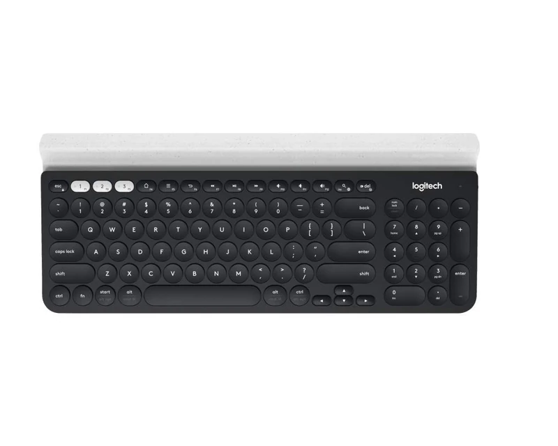Logitech K780 Multi-Device Wireless Keyboard, QWERTZ Swiss Layout - Grey