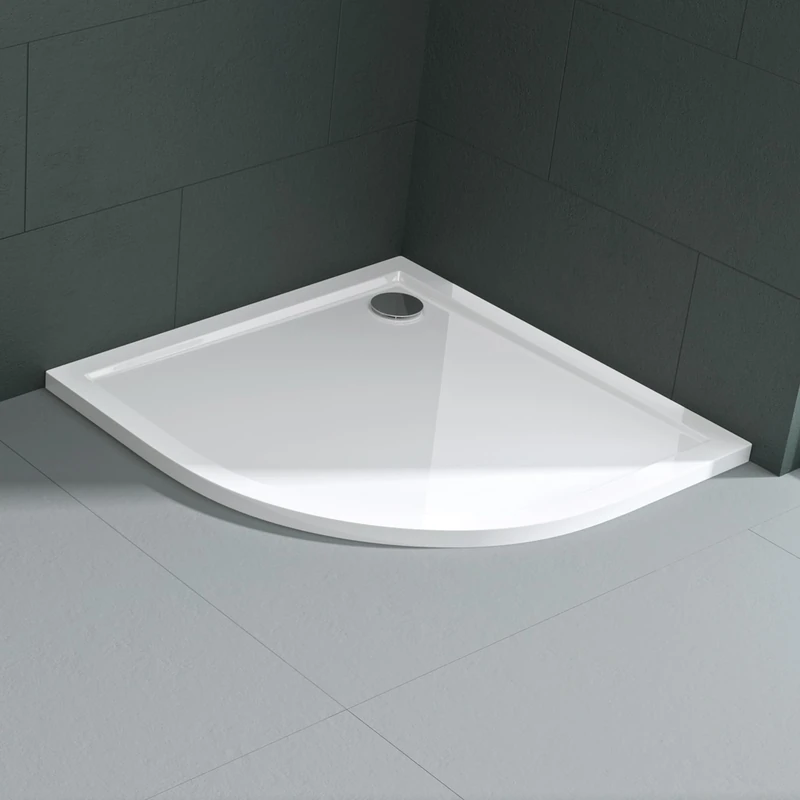 Mai & Mai® Lucia/Faro Shower Tray in White Square Shape 100 x 100 x 4 cm