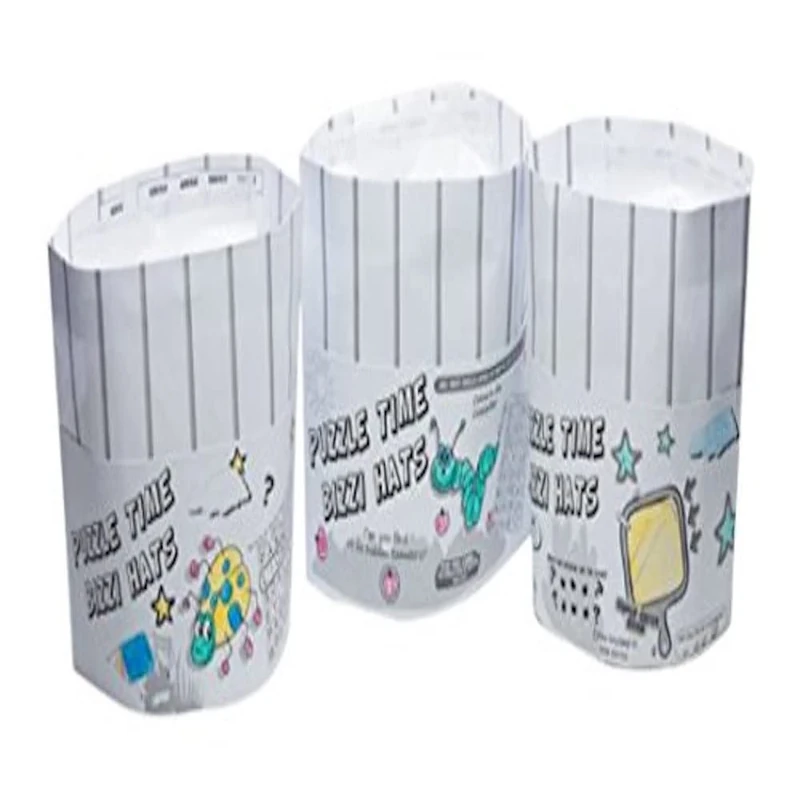 Crafti's GH047 Bizzi Paper Kids Chefs Hats (Pack of 200)