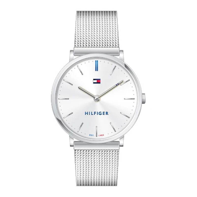Tommy Hilfiger Womens Quartz Watch, Analogue Classic Display and Stainless Steel Strap 1781690