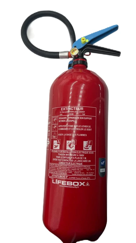 Lifebox ext06e 6 Litre Water Fire Extinguisher with Additive