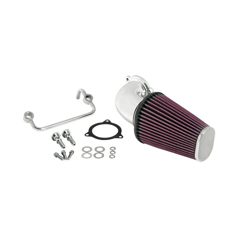 K&N Cold Air Intake Kit: Increase Horsepower: Compatible with 2008-2017 HARLEY DAVIDSON (Softail, Heritage, Fat Boy, Breakout, Road King, Street Glide, other select models)57-1122P