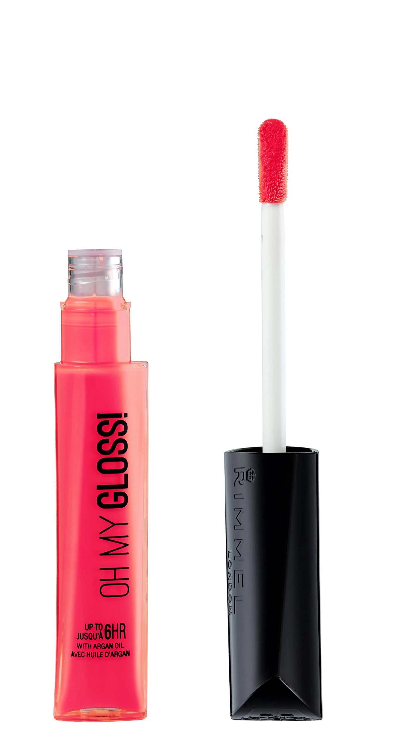 Rimmel London Oh My Gloss! Lip Gloss, 400 Pretty in Pink, 6.5 ml