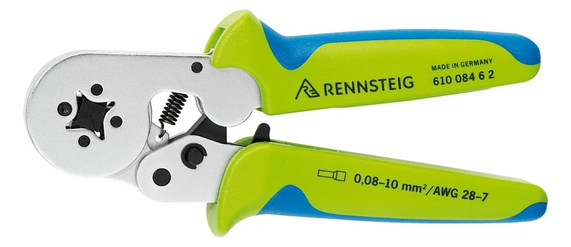 Rennsteig 610 084 6 2 "PEW8.84" Crimping Pliers, Multi-Colour