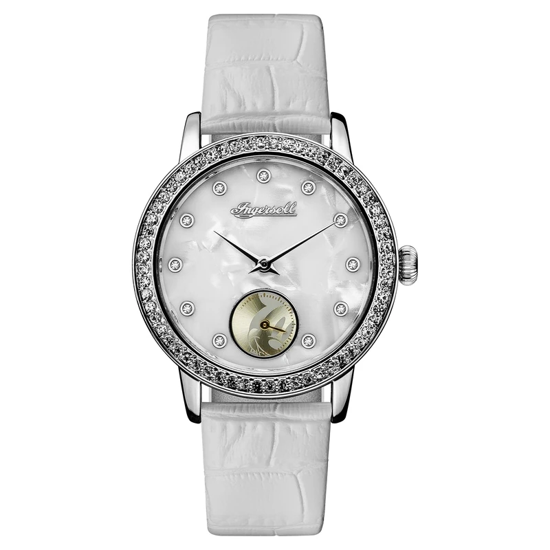 Ingersoll Disney Women's Quartz Watch - ID00701 White Strap - Image 1
