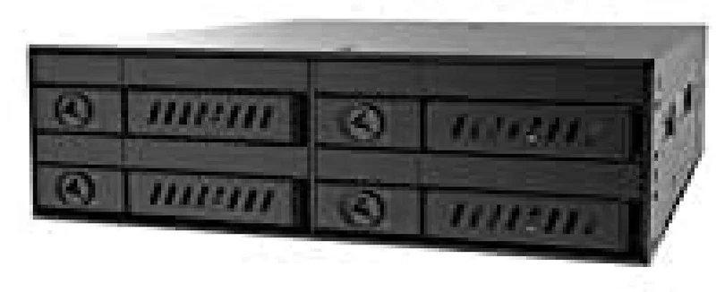 Chieftec - Cmr-425 2.5" Black Storage Enclosure - Network Hard Drive (Hard Disk Drive, ssd, sata, Serial ata II, Serial ata III, sata, Black, Hard Disk Drive, Metal)