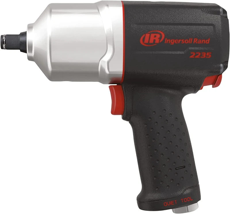 Ingersoll-Rand 2235QXPA Air Impact Wrench 1/2", with 1220 Nm Torque, Powerful Square Drive Torque, Lightweight 2.1 kg, 1 Piece