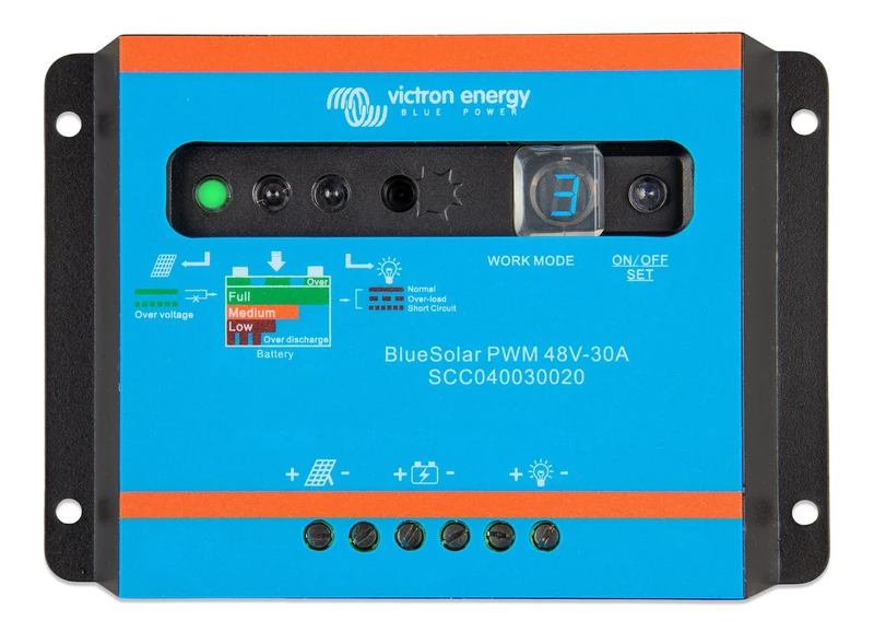 Victron Energy BlueSolar PWM-light 48-Volt 30 amp Charge Controller