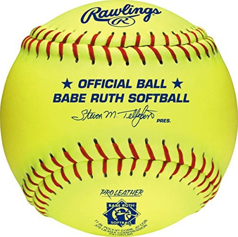 Rawlings Official Babe Ruth League Softball, 12 Count, 11"