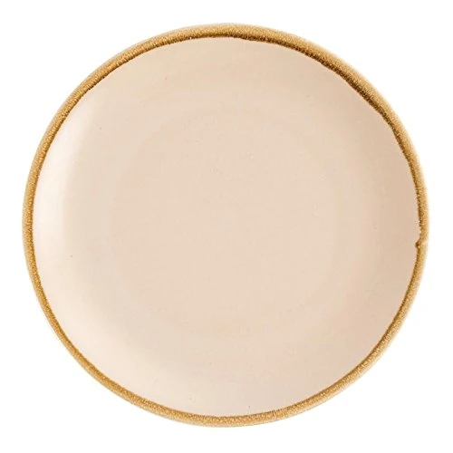 Olympia Kiln Sandstone Round Coupe Plate - 280mm 11" (Box 4)