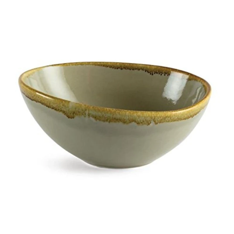 Olympia Kiln Moss Bowl - 215mm (Box 4)