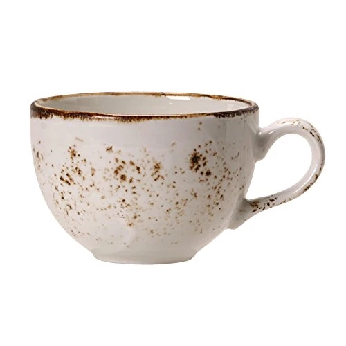 Steelite V534 Craft Low Cup, Alumina Vitrified Ceramic, 11.49 oz. Capacity, By Colour Patterned (Pack of 36)