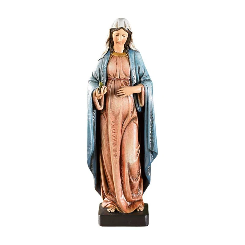 Avalon Gallery Catholic Saints Figurine - Toscana Collection Religious Statue, 8" H, Mary Mother of God