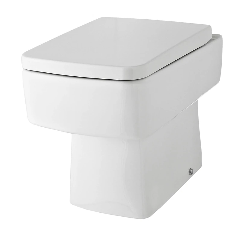 Nuie NCH106B Bliss Toilet, White - Image 1