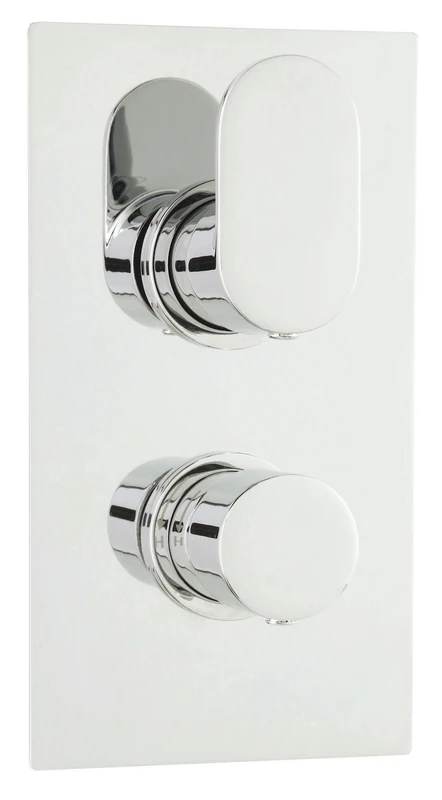 Ultra REI3607 Reign Thermostatic Twin Valve with Diverter - Chrome
