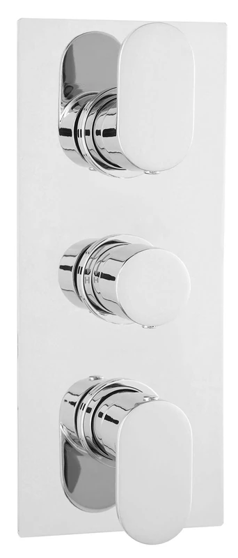 Ultra REI3611 Reign Thermostatic Triple Valve - Chrome