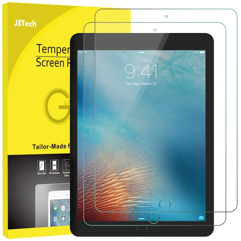 JETech Tempered Glass Protector for iPad mini 5/4 - 2 Pack