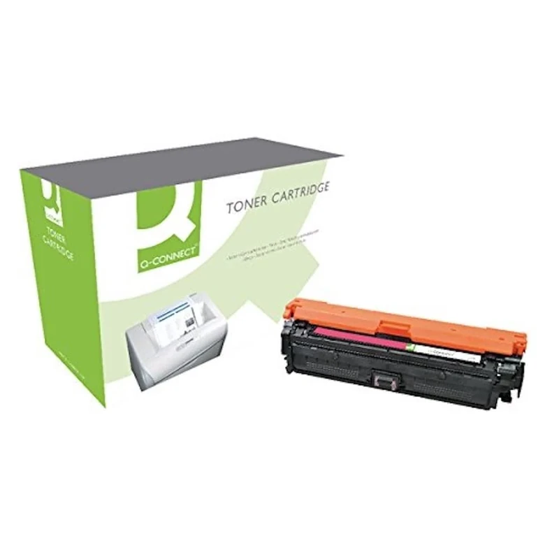 Q-Connect Remanufactured Toner for HP CE343A Toner Cartridge, Magenta