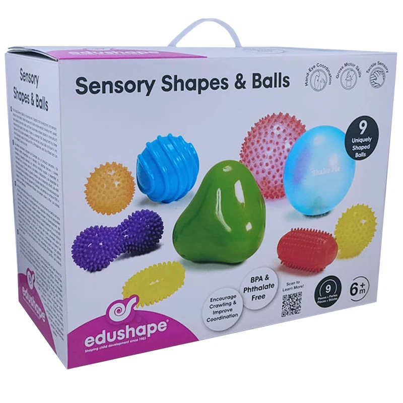 BSM ED705199 Pack of 9 Sensory Balls