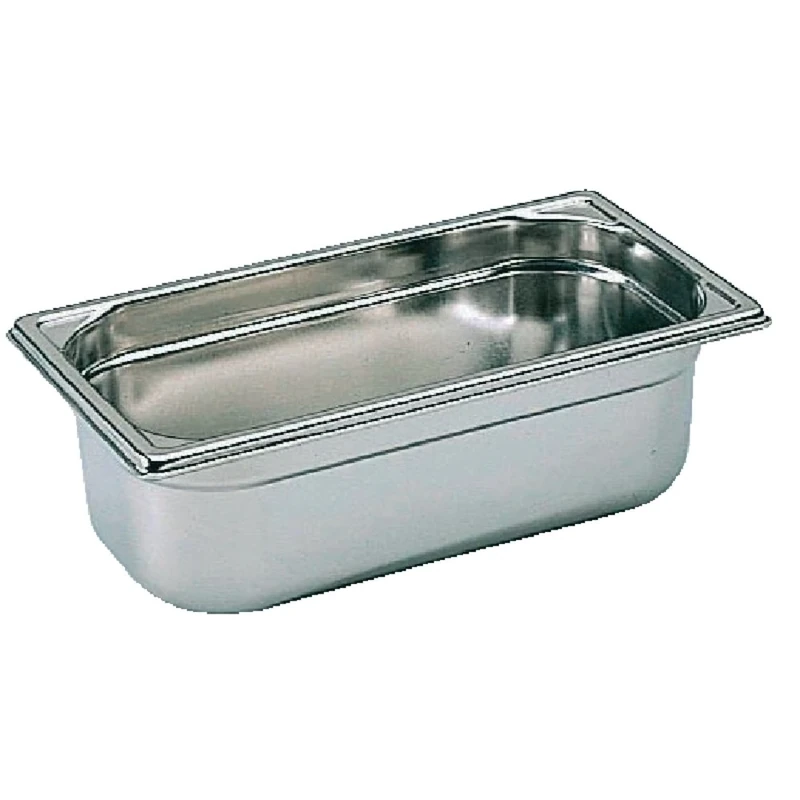 Bourgeat K064 Gastronorm Pan, 1/3, Stainless Steel, 5.7 L, 325 mm Length x 176 mm Width x 150 mm Deep