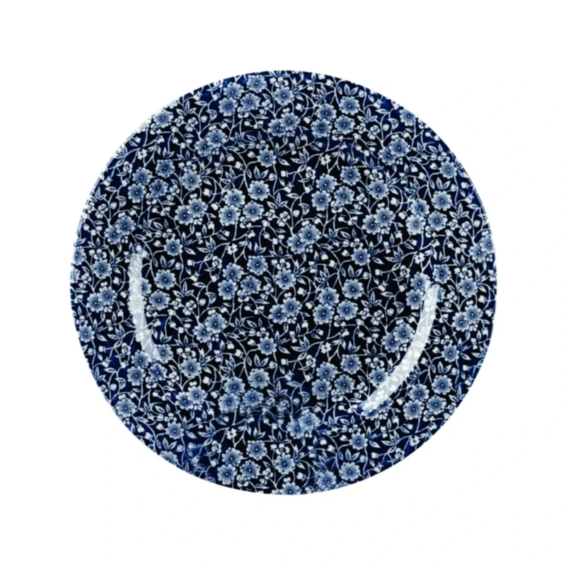 Churchill Super Vitrified GF305 Porcelain Vintage Plate, Willow Print, 276 mm Diameter (Pack of 6)