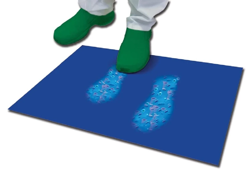 Gima 36694 Rug decontaminante, 6 cm Length x 115 cm Width, 3 LAYERS, 5 Pieces, Blue - Image 1