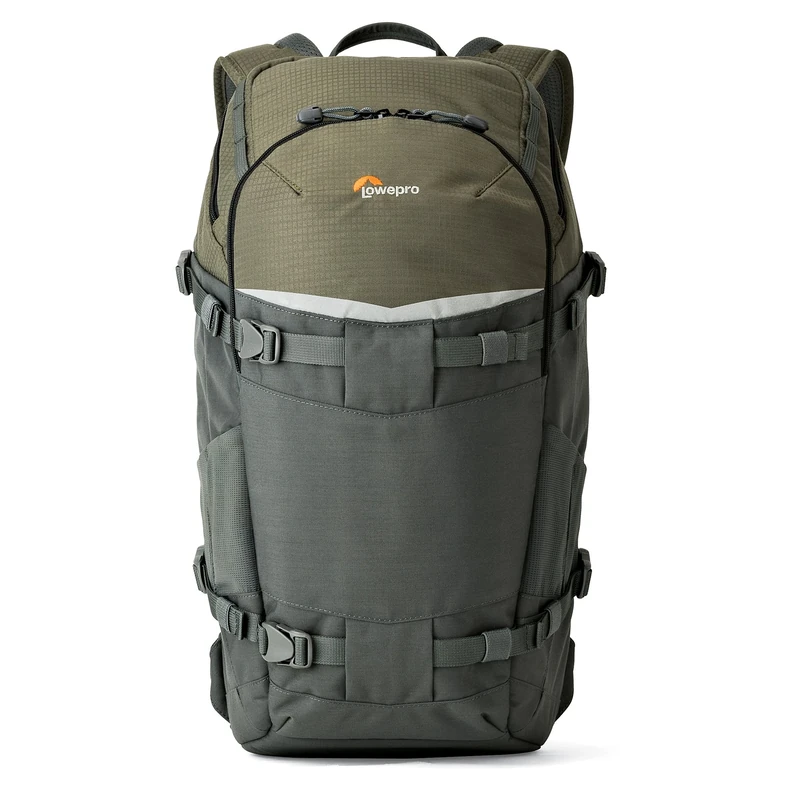 Lowepro Flipside 350 AW Backpack, Photography Camera Backpack for DSLR, and Multiple Lenses, Camera Bag for Tablet, Photo Accessories, Tripod, Colour Grey