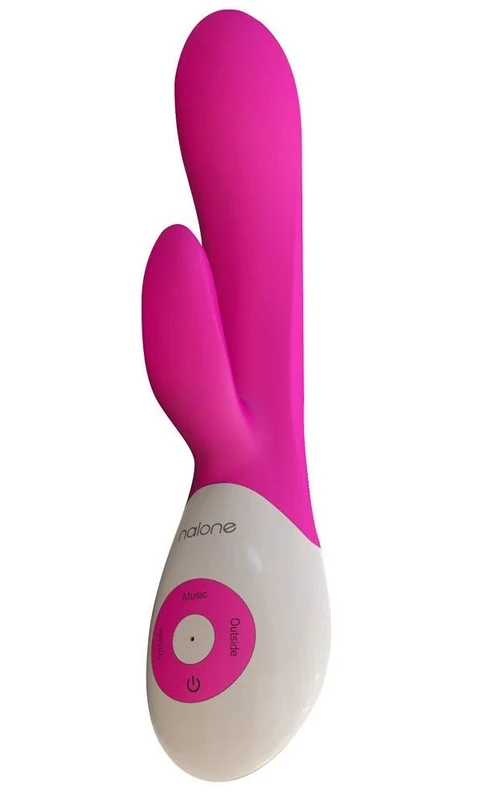 Nalone Rhythm Wireless Dual Motor Voice Activated Female Vibrator, Purple - Image 1