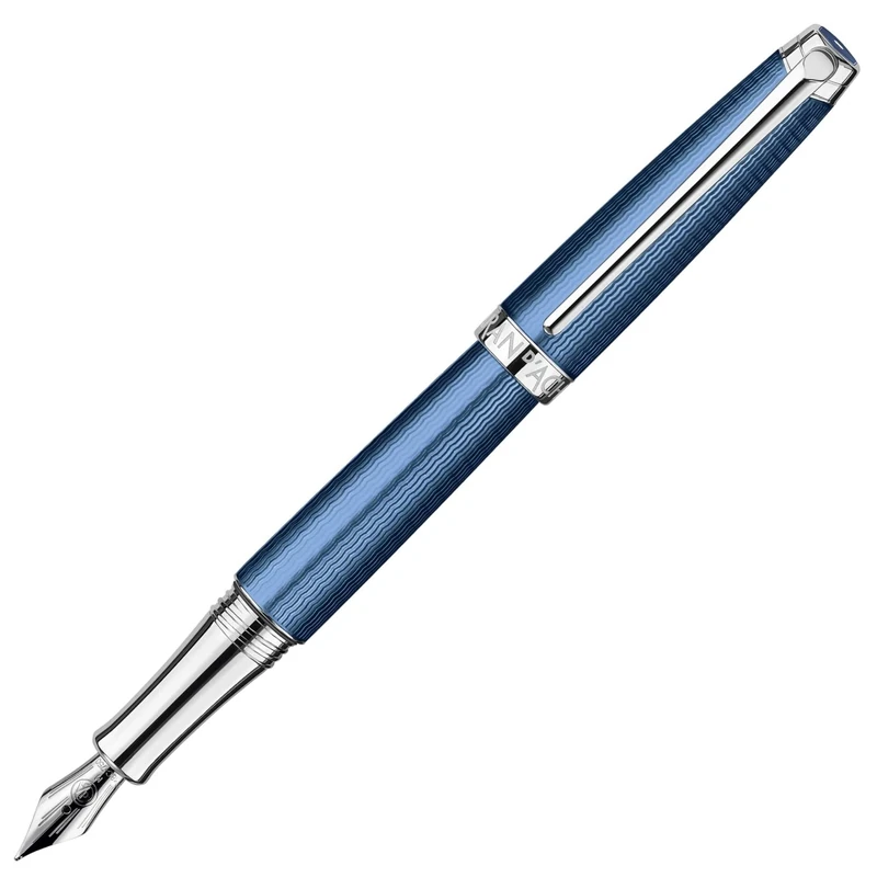 Caran d'Ache Léman Grand Bleu Fountain Pen Nib (F) Pack of 2