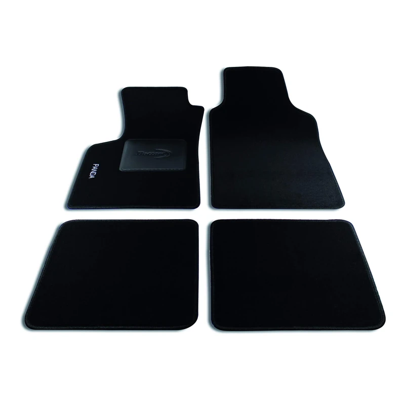 Bottari 39038 Custom Mat Velvet, Black, Set of 4