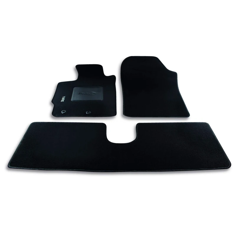 Bottari 39099 Custom Mat Velvet, Black, Set of 4