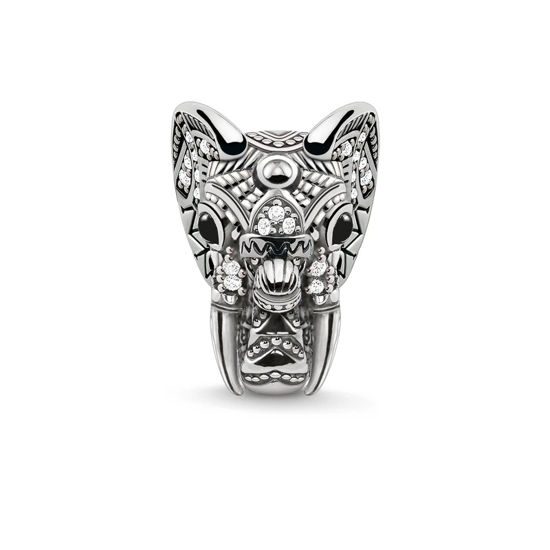Thomas Sabo Women Bead Elephant Karma Beads 925 Sterling Silver K0218-641-25