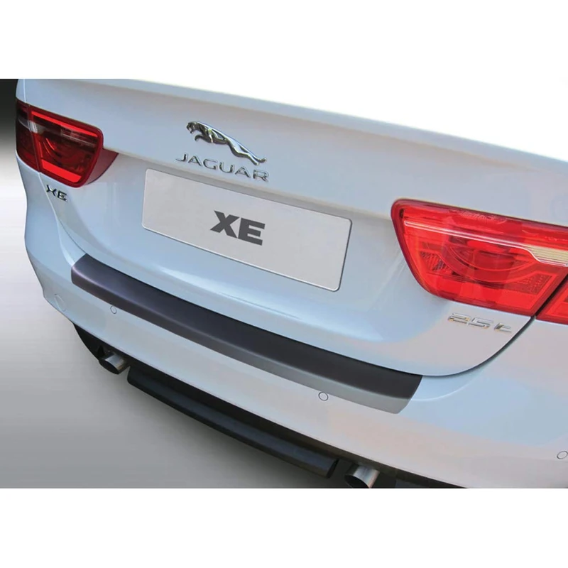 RGM ABS Rear bumper protector compatible with Jaguar XE 2015-2018 Black