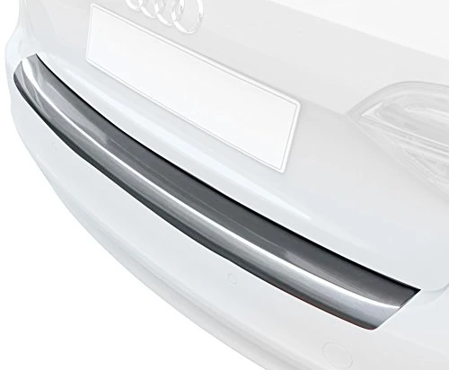 RGM ABS Rear bumper protector compatible with Opel Insignia 4/5 doors 10/2013-5/2017 'Brushed Alu' Look