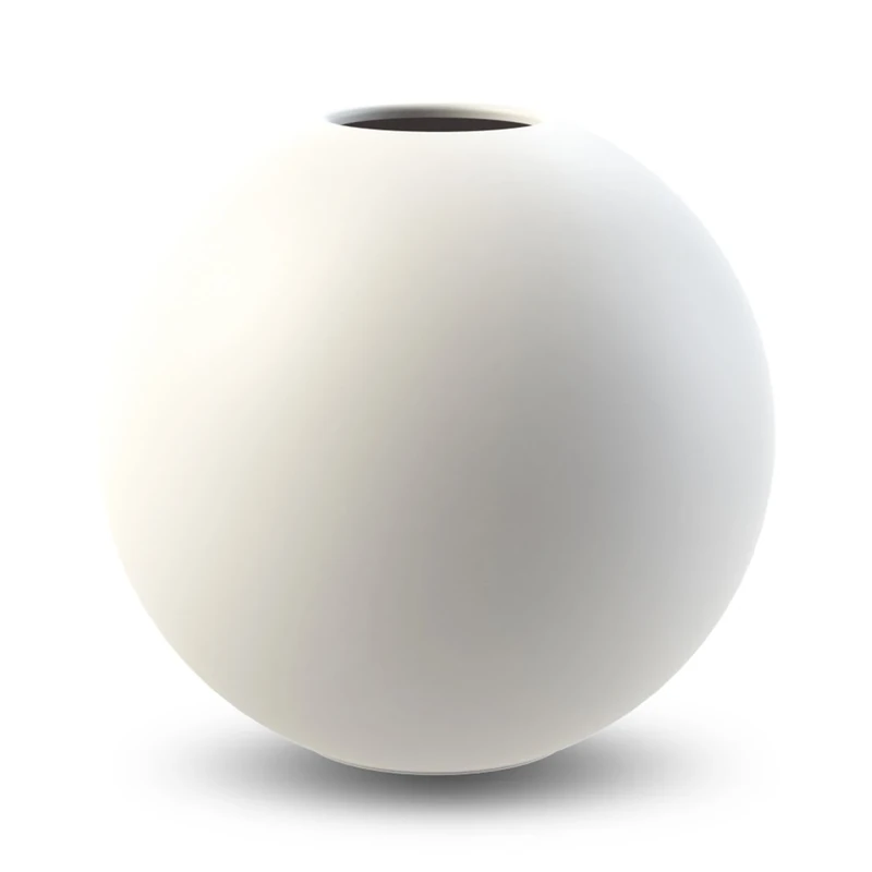 Cooee Design Ball Vase 20cm White