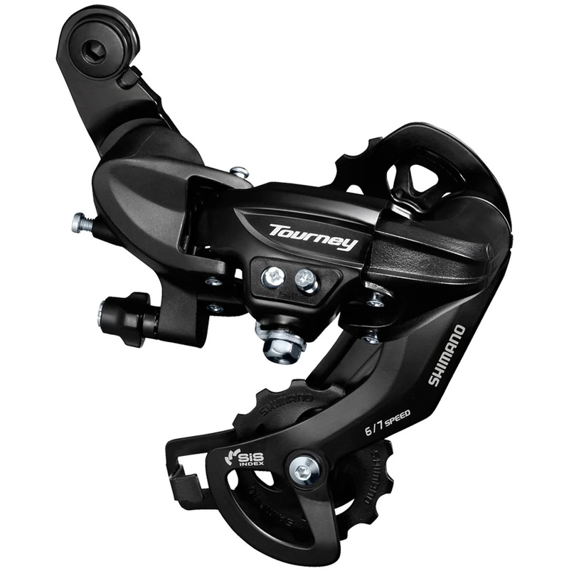 Shimano Tourney TY300 6/7-Speed Rear Derailleur with Dropout Claw Hanger