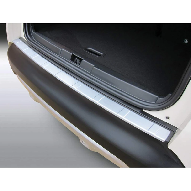 RGM ABS Rear bumper protector compatible with Renault Captur 2013- 'Ribbed' Black