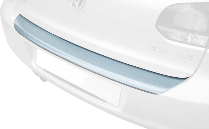 RGM ABS Rear bumper protector compatible with Mazda 6 Sportbreak 2013- Silver