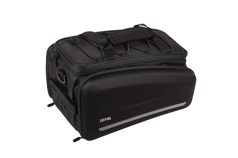 Zefal Unisex's Z Traveller Pannier Rack Bag, Black, 32 Litre
