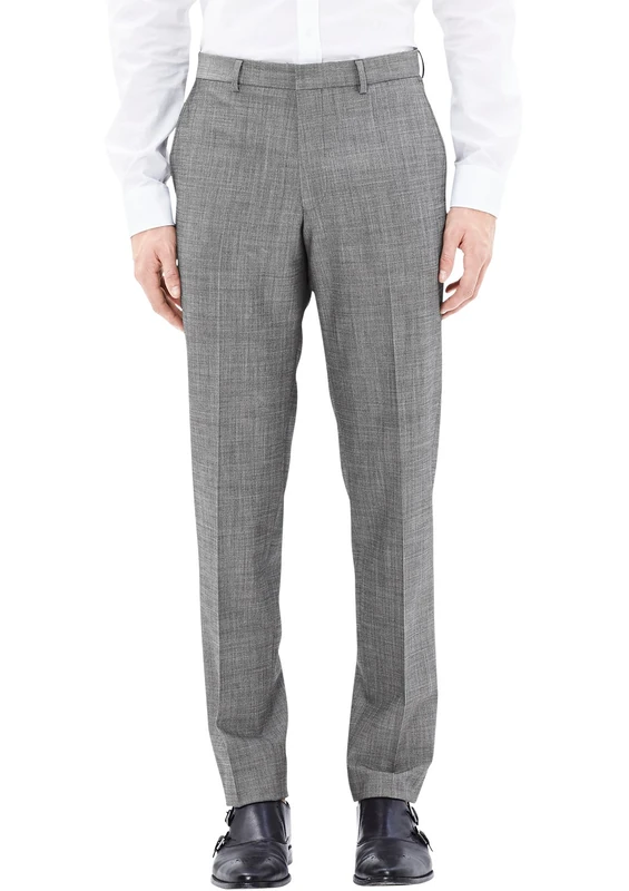 s.Oliver BLACK LABEL Men's Hose Lang Suit Trousers, Grey (Dark Grey 9740), 94
