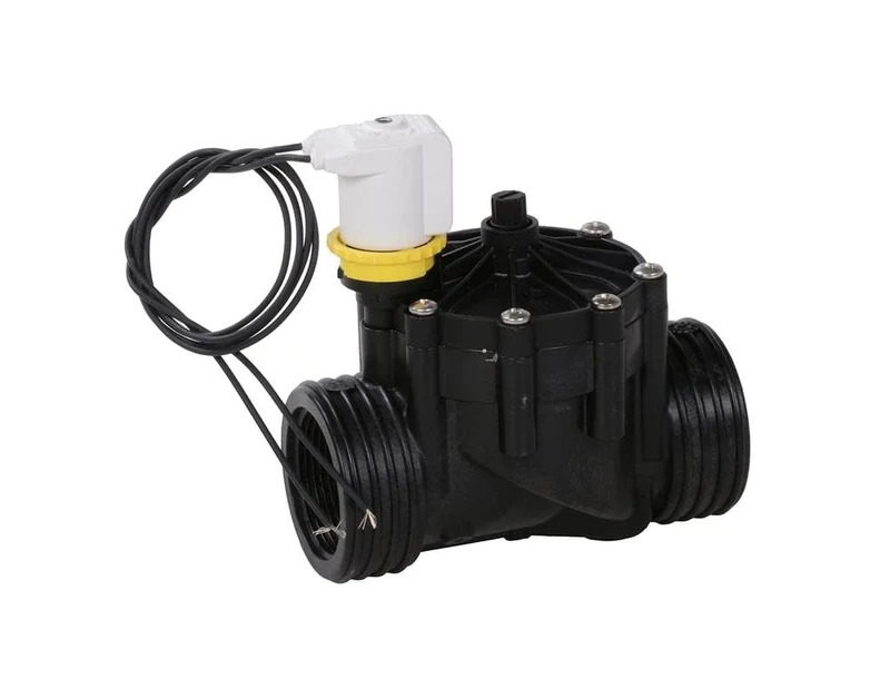 RPE Electrically operated solenoid valve 1 1/2 inch internal thread 24 VAC with flow control