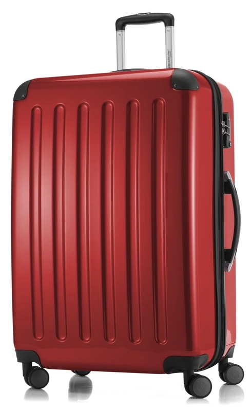 Hauptstadtkoffer - Alex - Hardshell Suitcase, Large Luggage, 4 Double Wheels, TSA, 75 cm, 119 liters, Red