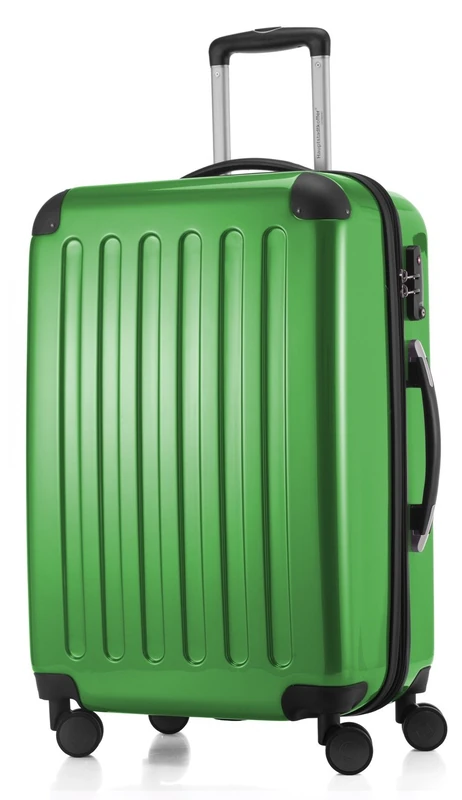Hauptstadtkoffer - Alex - Hardshell Suitcase, Medium Size Luggage, 4 Double Wheels, TSA, 65 cm, 74 liters, Green