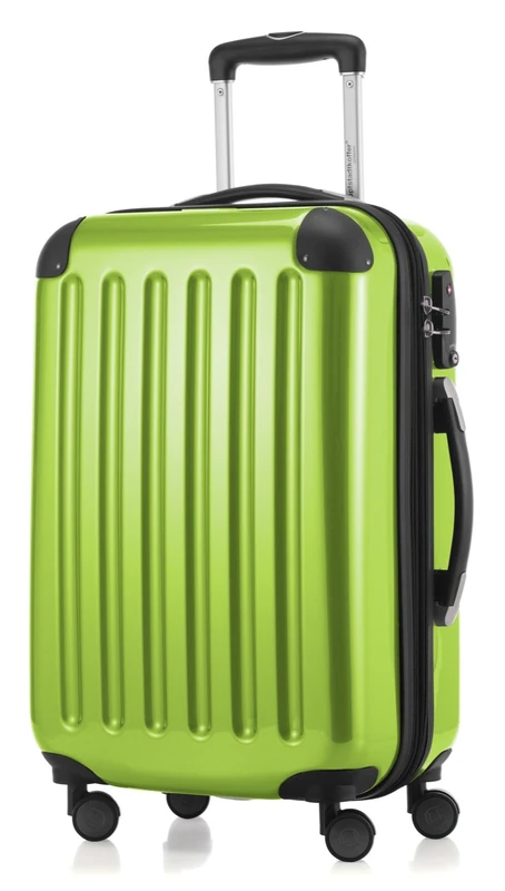 Hauptstadtkoffer - Alex - Hardshell Hand Luggage, Cabin Suitcase, 4 Double Wheels, TSA, 55 cm, 42 liters, Applegreen